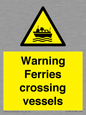 WL7815: Warning Ferries crossing vessels