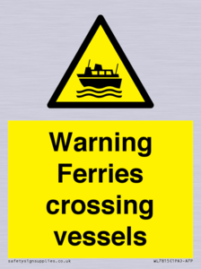 WL7815: Warning Ferries crossing vessels