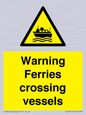 WL7815: Warning Ferries crossing vessels