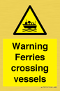 WL7815: Warning Ferries crossing vessels