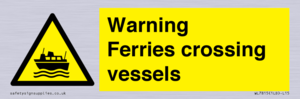 WL7815: Warning Ferries crossing vessels