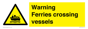 WL7815: Warning Ferries crossing vessels