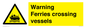 WL7815: Warning Ferries crossing vessels