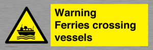 WL7815: Warning Ferries crossing vessels
