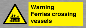 WL7815: Warning Ferries crossing vessels