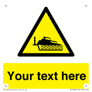 WL7833: Custom warning grounding cruiser on lock cill