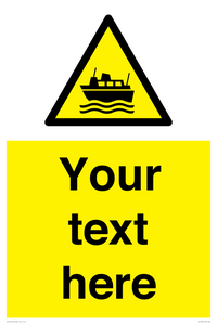 WL7835: Custom warning ferries crossing vessels