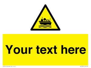 WL7835: Custom warning ferries crossing vessels