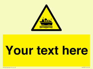 WL7835: Custom warning ferries crossing vessels