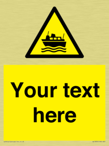 WL7835: Custom warning ferries crossing vessels