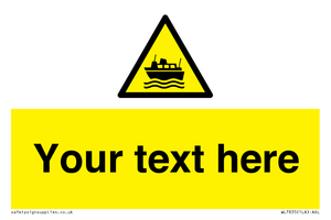 WL7835: Custom warning ferries crossing vessels