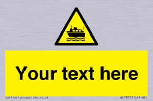 WL7835: Custom warning ferries crossing vessels