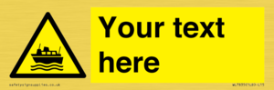 WL7835: Custom warning ferries crossing vessels