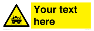WL7835: Custom warning ferries crossing vessels