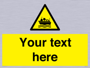 WL7835: Custom warning ferries crossing vessels
