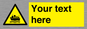 WL7835: Custom warning ferries crossing vessels