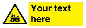 WL7835: Custom warning ferries crossing vessels