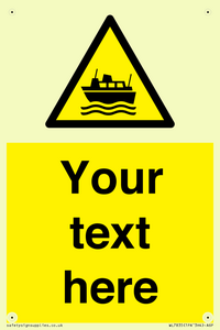 WL7835: Custom warning ferries crossing vessels