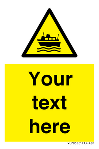 WL7835: Custom warning ferries crossing vessels