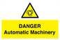 WM10323: DANGER Automatic Machinery
