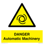 WM10323: DANGER Automatic Machinery