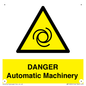 WM10325: DANGER Automatic Machinery