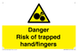 WM10836: Danger Risk of trapped hand/fingers