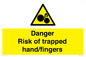 WM10836: Danger Risk of trapped hand/fingers