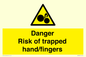 WM10836: Danger Risk of trapped hand/fingers