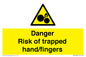 WM10836: Danger Risk of trapped hand/fingers