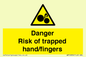 WM10836: Danger Risk of trapped hand/fingers