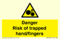 WM10836: Danger Risk of trapped hand/fingers