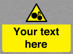 WM10840: Custom Warning: Risk of trapped fingers