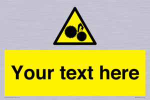 WM10840: Custom Warning: Risk of trapped fingers