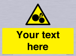 WM10840: Custom Warning: Risk of trapped fingers