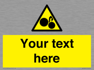 WM10840: Custom Warning: Risk of trapped fingers