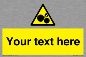 WM10840: Custom Warning: Risk of trapped fingers