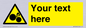 WM10840: Custom Warning: Risk of trapped fingers
