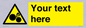WM10840: Custom Warning: Risk of trapped fingers