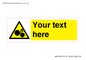 WM10840: Custom Warning: Risk of trapped fingers