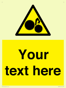 WM10840: Custom Warning: Risk of trapped fingers