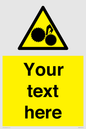 WM10840: Custom Warning: Risk of trapped fingers