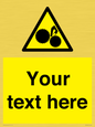 WM10840: Custom Warning: Risk of trapped fingers