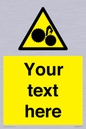 WM10840: Custom Warning: Risk of trapped fingers