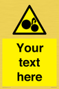 WM10840: Custom Warning: Risk of trapped fingers