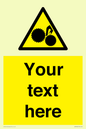 WM10840: Custom Warning: Risk of trapped fingers