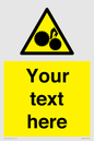 WM10840: Custom Warning: Risk of trapped fingers