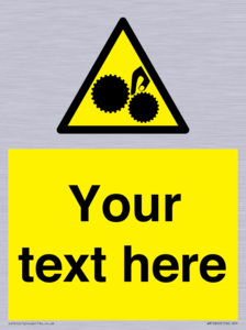WM10840: Custom Warning: Risk of trapped fingers