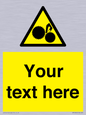 WM10840: Custom Warning: Risk of trapped fingers