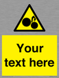 WM10840: Custom Warning: Risk of trapped fingers